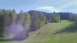 Dojezd hlavní sjezdovky