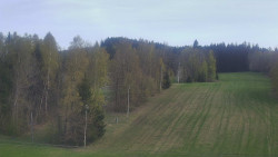 Dojezd hlavní sjezdovky