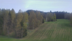 Dojezd hlavní sjezdovky