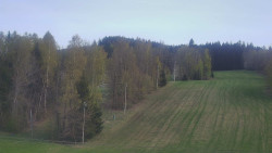 Dojezd hlavní sjezdovky