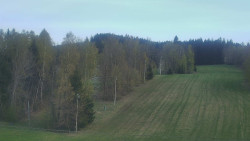 Dojezd hlavní sjezdovky