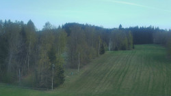 Dojezd hlavní sjezdovky