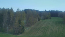 Dojezd hlavní sjezdovky