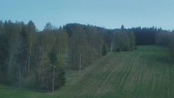 Dojezd hlavní sjezdovky