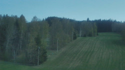 Dojezd hlavní sjezdovky