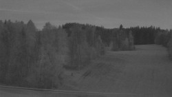 Dojezd hlavní sjezdovky