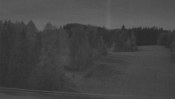 Dojezd hlavní sjezdovky