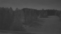 Dojezd hlavní sjezdovky