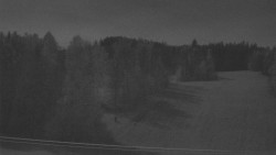 Dojezd hlavní sjezdovky