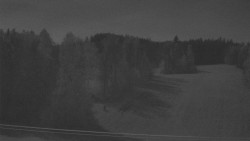 Dojezd hlavní sjezdovky