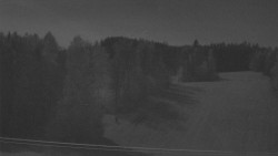 Dojezd hlavní sjezdovky