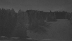 Dojezd hlavní sjezdovky