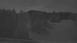 Dojezd hlavní sjezdovky