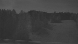 Dojezd hlavní sjezdovky