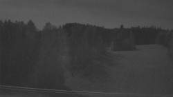 Dojezd hlavní sjezdovky