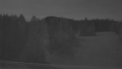 Dojezd hlavní sjezdovky