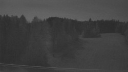 Dojezd hlavní sjezdovky