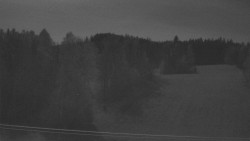 Dojezd hlavní sjezdovky