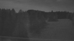 Dojezd hlavní sjezdovky