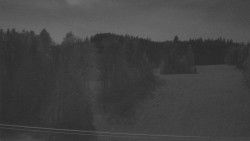 Dojezd hlavní sjezdovky