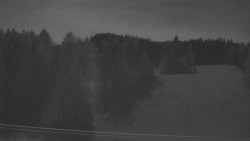 Dojezd hlavní sjezdovky