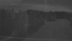 Dojezd hlavní sjezdovky