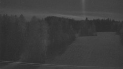 Dojezd hlavní sjezdovky