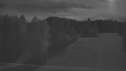 Dojezd hlavní sjezdovky