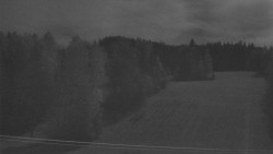 Dojezd hlavní sjezdovky