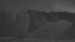 Dojezd hlavní sjezdovky