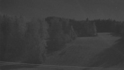 Dojezd hlavní sjezdovky