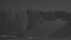 Dojezd hlavní sjezdovky