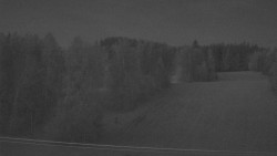 Dojezd hlavní sjezdovky