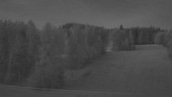 Dojezd hlavní sjezdovky