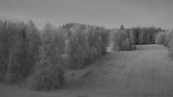 Dojezd hlavní sjezdovky