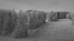 Dojezd hlavní sjezdovky