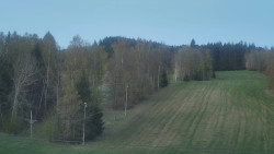 Dojezd hlavní sjezdovky