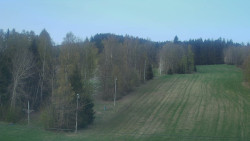 Dojezd hlavní sjezdovky