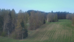 Dojezd hlavní sjezdovky