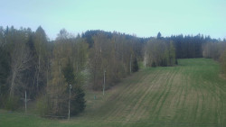 Dojezd hlavní sjezdovky