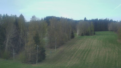 Dojezd hlavní sjezdovky