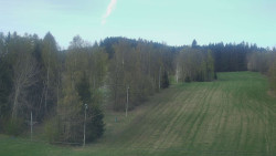 Dojezd hlavní sjezdovky