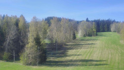 Dojezd hlavní sjezdovky