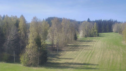 Dojezd hlavní sjezdovky