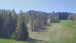 Dojezd hlavní sjezdovky