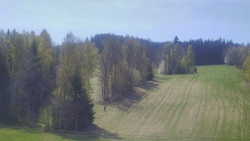 Dojezd hlavní sjezdovky