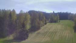 Dojezd hlavní sjezdovky