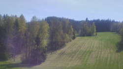 Dojezd hlavní sjezdovky