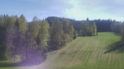 Dojezd hlavní sjezdovky