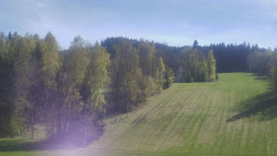 Dojezd hlavní sjezdovky